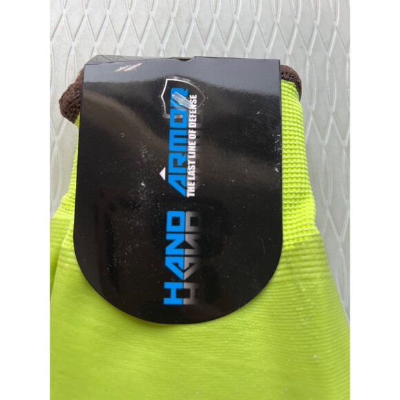 Hand Armor Thermal Waterproof Soft Work Gloves L Latex Coated Double Layer NEW - Picture 3 of 7